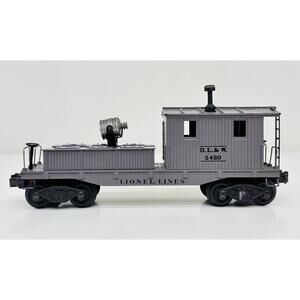 Lionel Postwar O DL&W Searchlight Work Caboose 2420